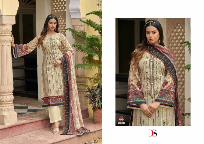 Bin Saeed Lawn Collection 2 By Deepsy Cotton Salwar Suits Catalog